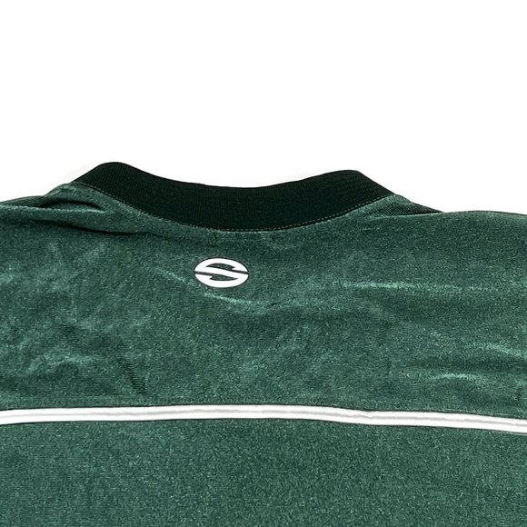 Vintage Saxon Athletic Pullover‎ Jersey Shirt Womens 38 Green St Clair Canada V - Picture 5 of 5